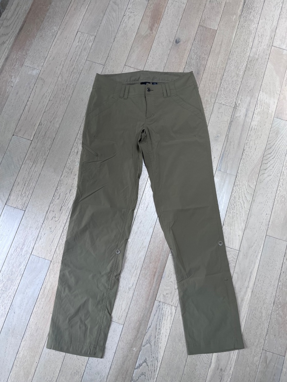 Marmot Pants Womens 4 Lobo’s Roll Up Nylon Lightweight UPF Water Resistant